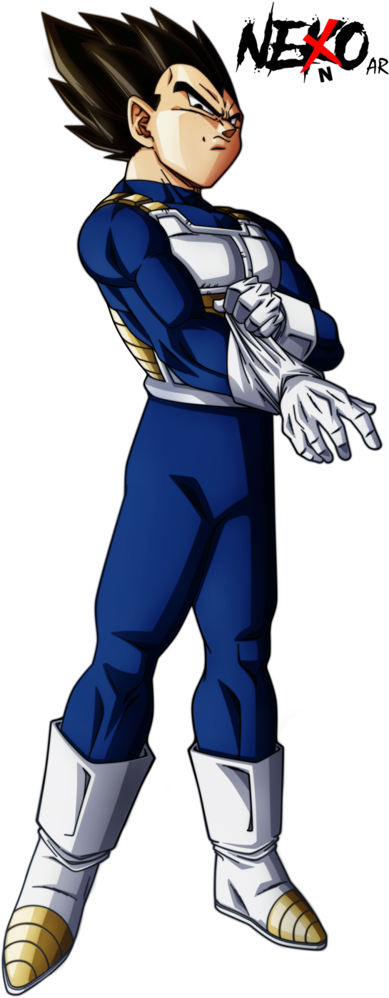 Vegeta777 By Nekoar - Goku Nekoar (565x1413), Png Download