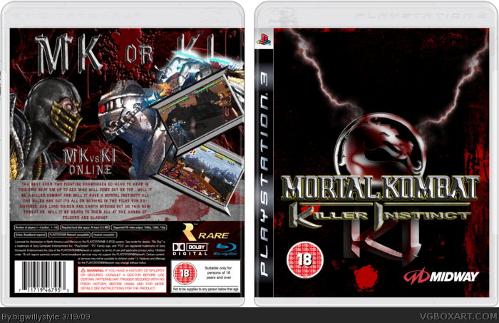 Killer Instinct - Mortal Kombat (700x453), Png Download
