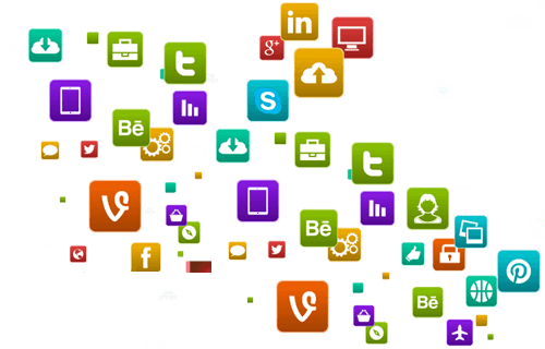 Digital Marketing Icons - Digital Marketing Icons Png (500x320), Png Download