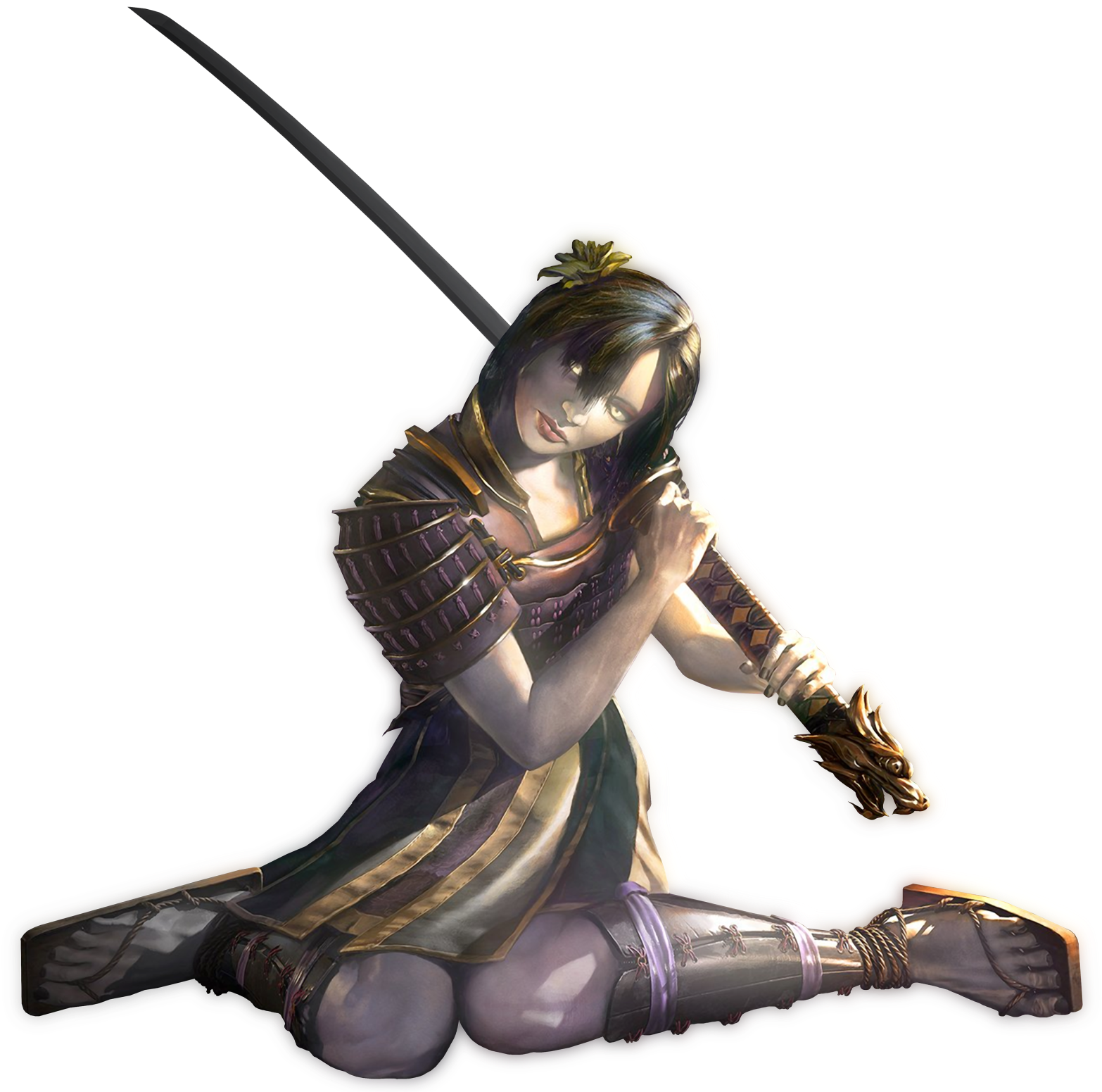 Shin Hisako Killer Instinct (1599x1583), Png Download