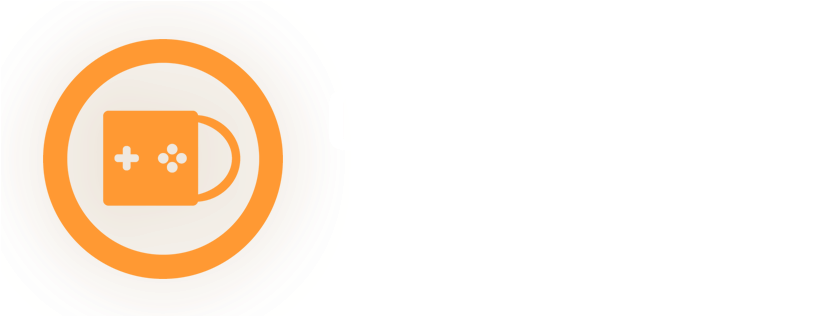 Coffee Time Gaming Logo - Circle (851x315), Png Download