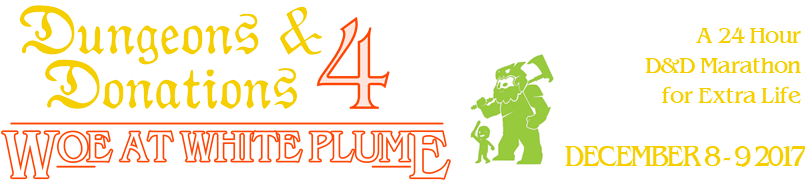Dungeons & Donations - Extra Life (840x200), Png Download