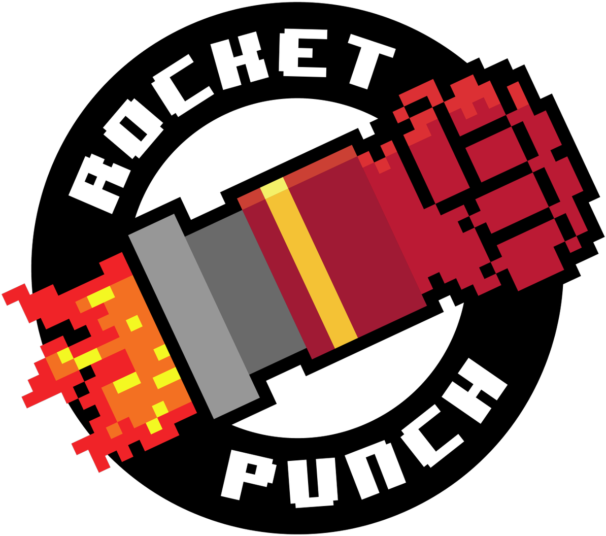 Rocket Punch 🔜 Extra Life 's Tweet - Punch Rocket Logo (1200x1057), Png Download