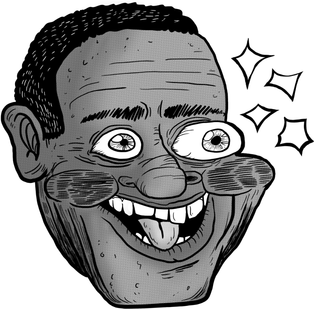 Face Facial Expression Nose Black And White Cartoon - Drawing (650x629), Png Download