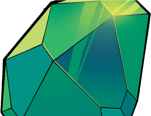 Emerald Clipart Master (640x480), Png Download