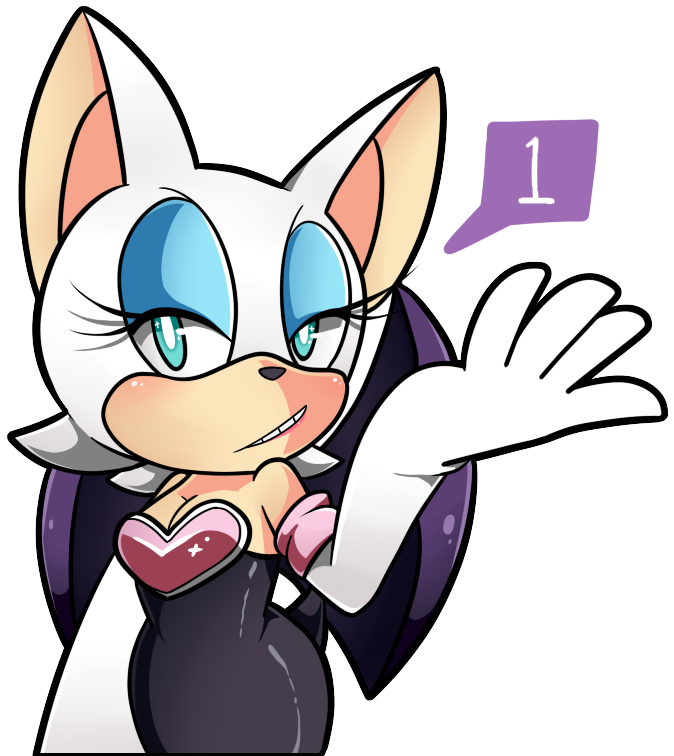 Ask Rouge The Bat - Batgirl Rouge The Bat (717x824), Png Download