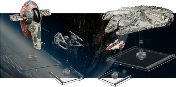 Wave Ii Expansions - Slave 1 2.0 X Wing (600x311), Png Download