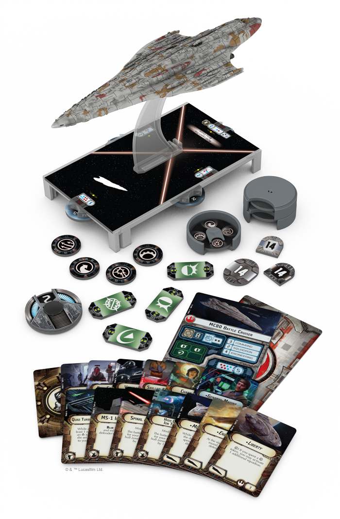 Swm17 Spread - Star Wars Armada Liberty Expansion Pack (700x1069), Png Download