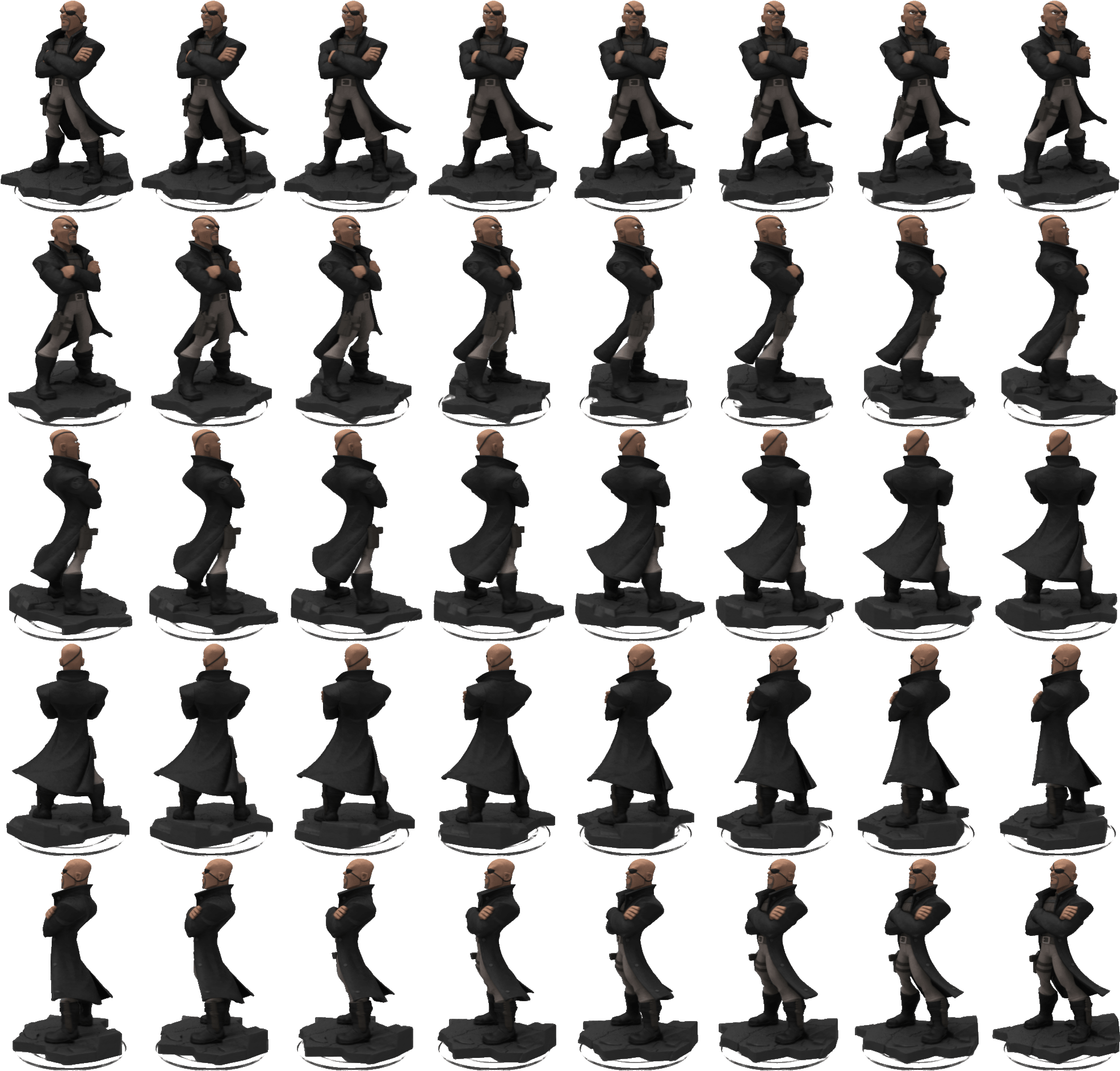 Star Wars Sprite Sheet - Star Wars Sprites Png (1992x1890), Png Download