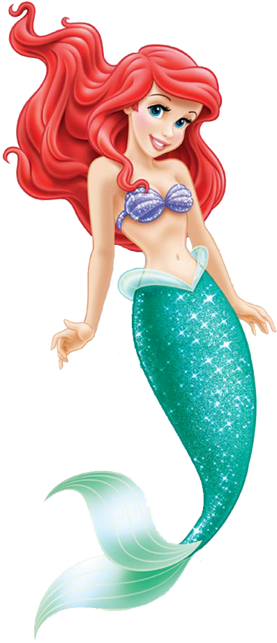 Ariel - Disney Princess The Little Mermaid Ariel Cut Out (424x932), Png Download