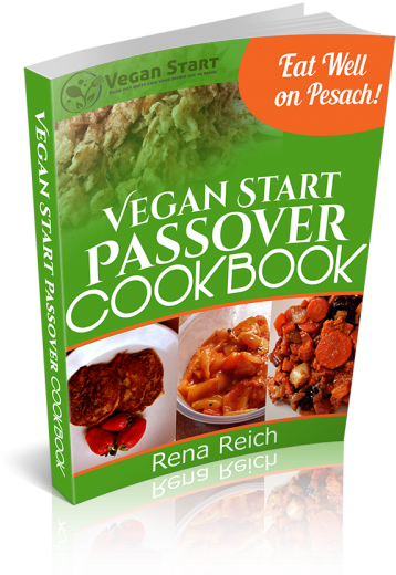Vegan Start Passover Cookbook - Veganism (500x579), Png Download