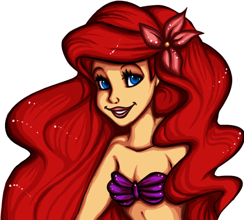 Ariel Clip Art - Clip Art (900x772), Png Download