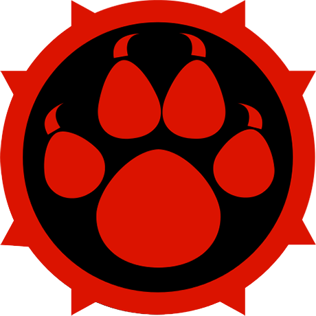 Wolf Paw - Emblem (460x460), Png Download