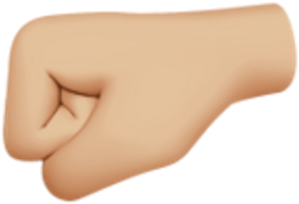 Fist Bump Animated Emoji (1024x1024), Png Download