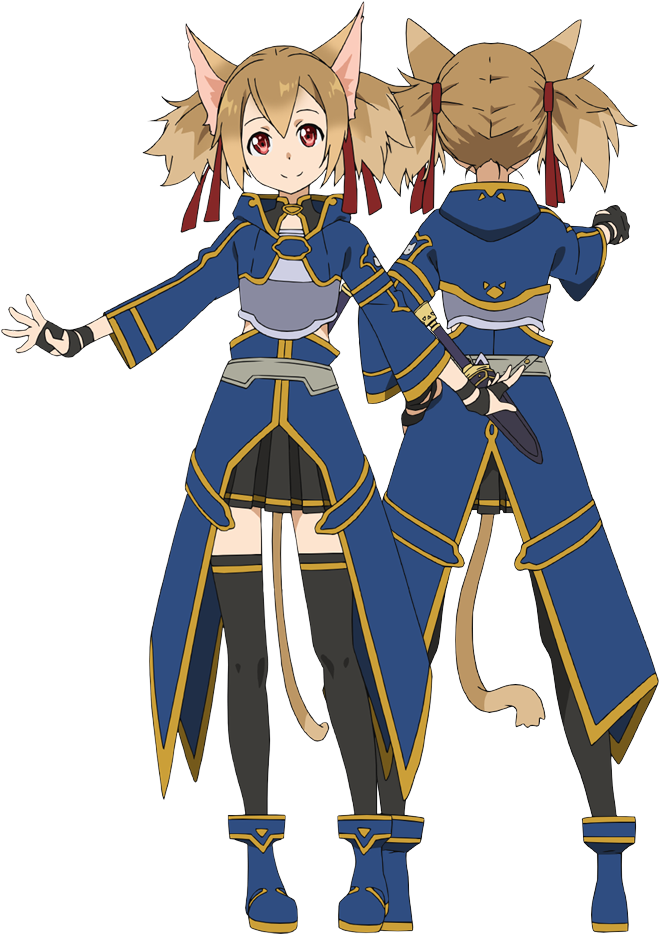 To Alo - Sword Art Online Silica (678x974), Png Download