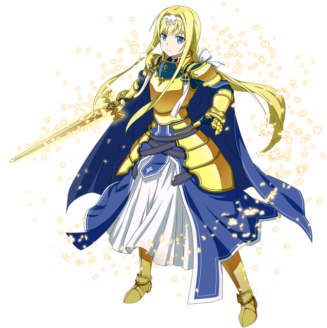 Sao Fulldive On Twitter - Sword Art Online Alicization Alice (750x750), Png Download