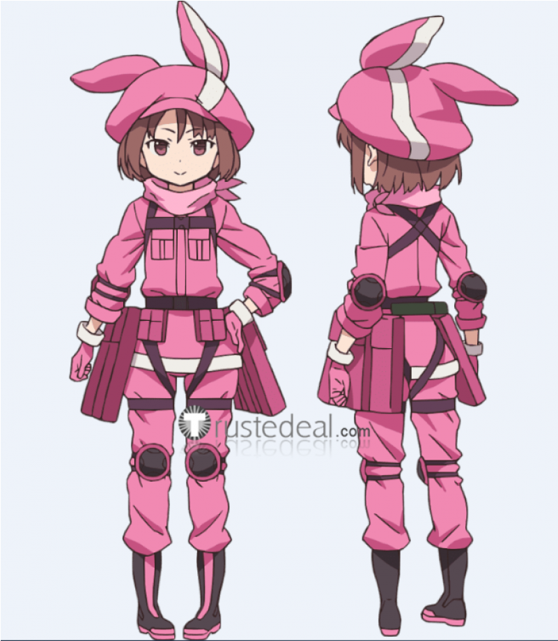 Sword Art Online Ggo Alternative Kohiruimaki Karen - Sao Alternative Gun Gale Online Llenn (800x1200), Png Download