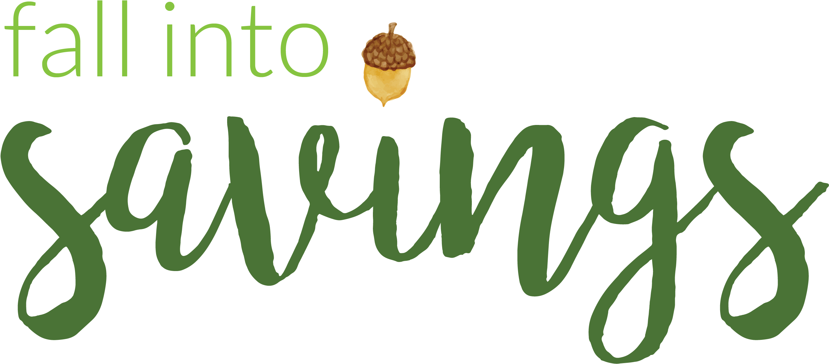 Fall Into Savings-01 - Young Living Seedlings Line (2911x1324), Png Download