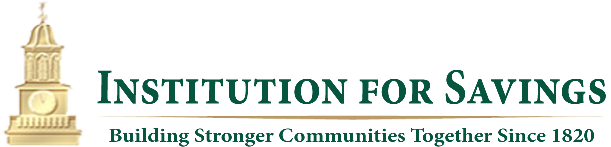 Institution For Savings Logo (1220x294), Png Download