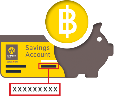 For A Savings Account - Bank Of Ayudhya (450x380), Png Download