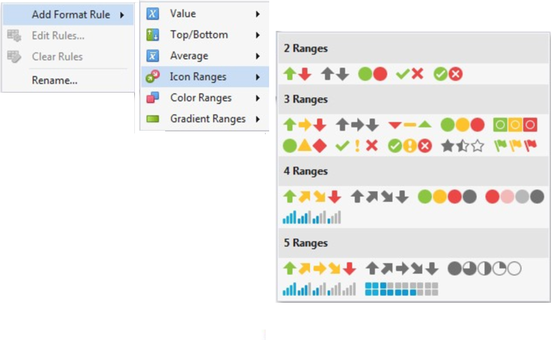 Icon Ranges Allow You To Use Predefined Or Custom Sets (784x484), Png Download