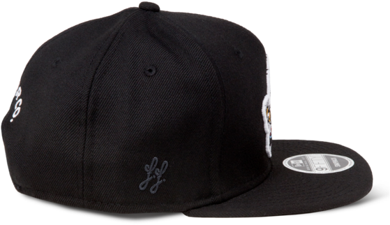 Black 'wolf' 9fifty Snapback - Baseball Cap (581x600), Png Download