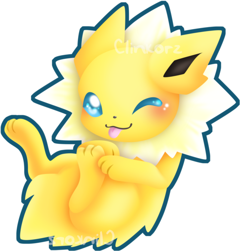 Picture Library Stock Jolteon Transparent Adorable - Eevee (600x600), Png Download