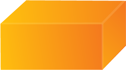 Orange Cuboid (511x294), Png Download