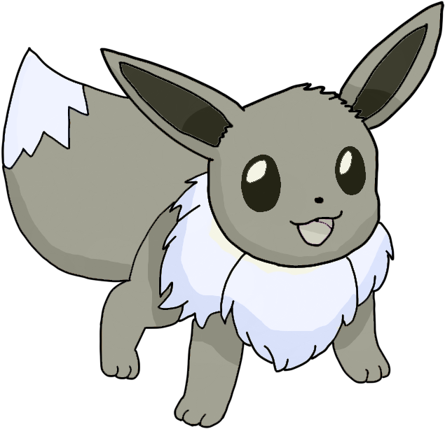 Eevee Pok - Pokemon Eevee (864x664), Png Download