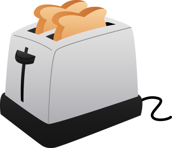 Toaster Drawing At Getdrawings - Toaster Clipart (550x473), Png Download