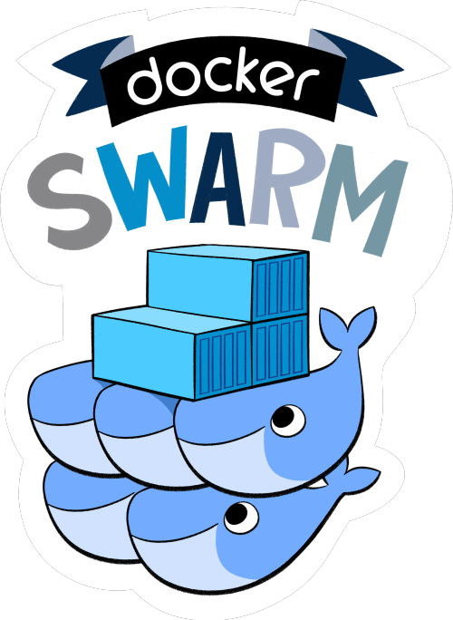 How To Setup A Docker Swarm Cluster With Raspberry - Docker Swarm Logo (500x684), Png Download