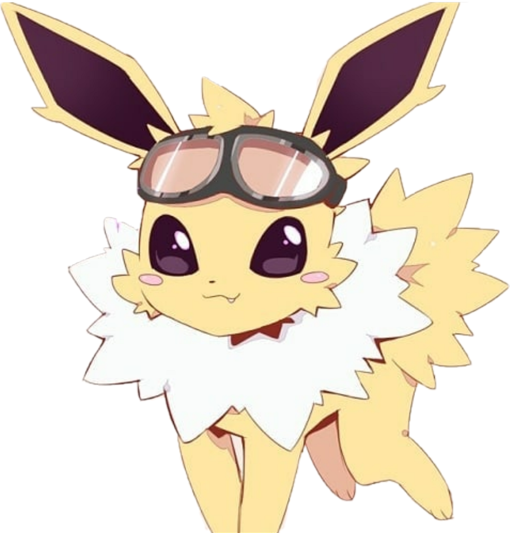 Kawaii Jolteon (1024x1070), Png Download