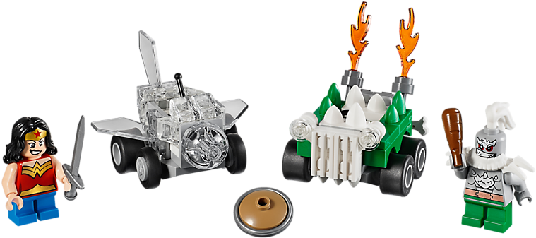 Wonder Woman Vs - Lego Wonder Woman Vs Doomsday (800x600), Png Download