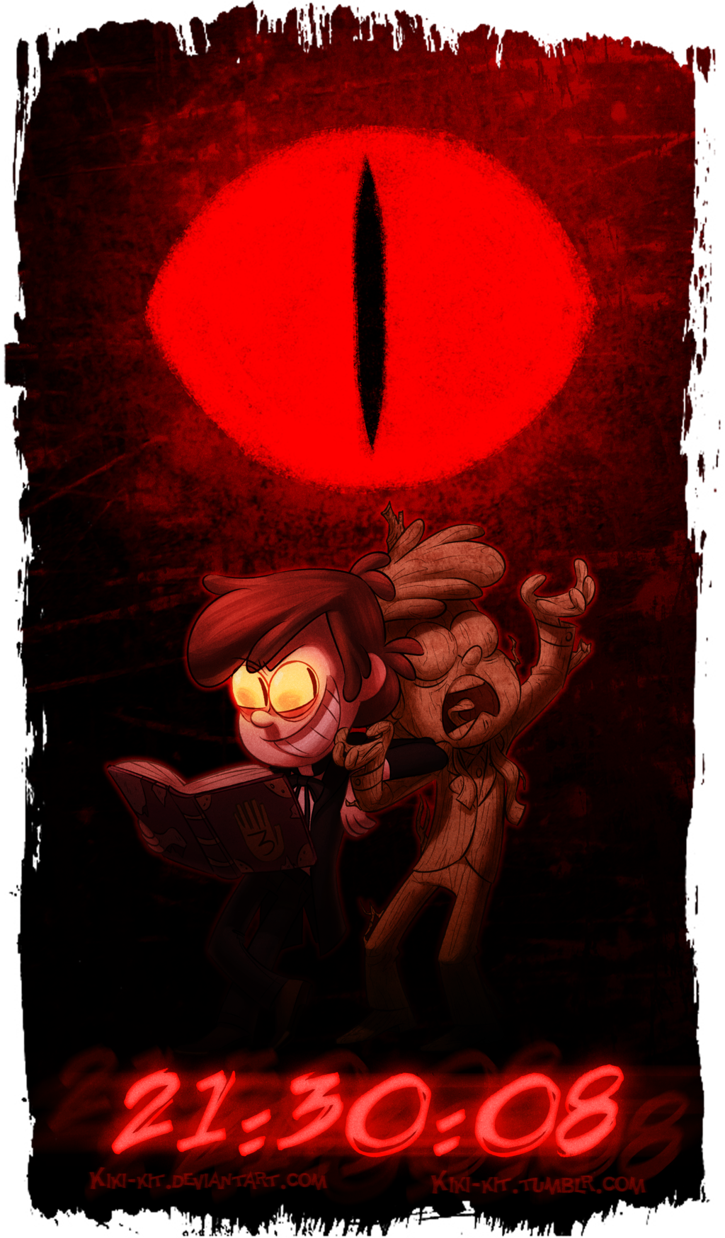 08 Samsung Galaxy Note Ii Samsung Galaxy A3 Samsung - Dipper Pines By Kiki Kit (1024x1749), Png Download