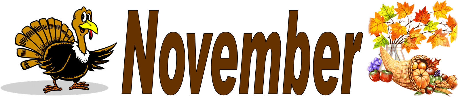 November Png Photo - November Fun (1604x347), Png Download