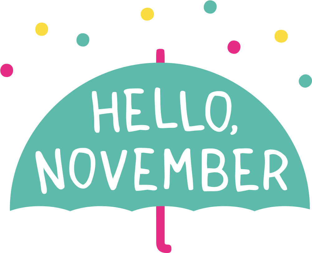 November - Hello November (1000x986), Png Download
