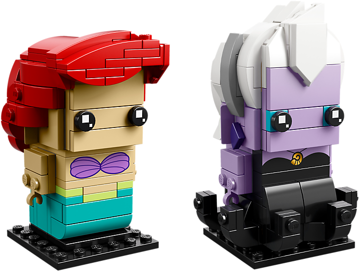 Ariel & Ursula - Lego 41623 (800x600), Png Download