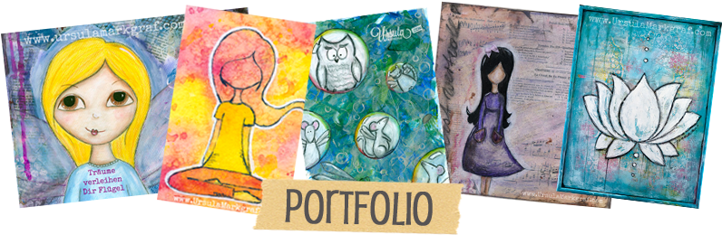 My Name Is Ursula And I'm A Mixed Media Artist - Art (800x300), Png Download