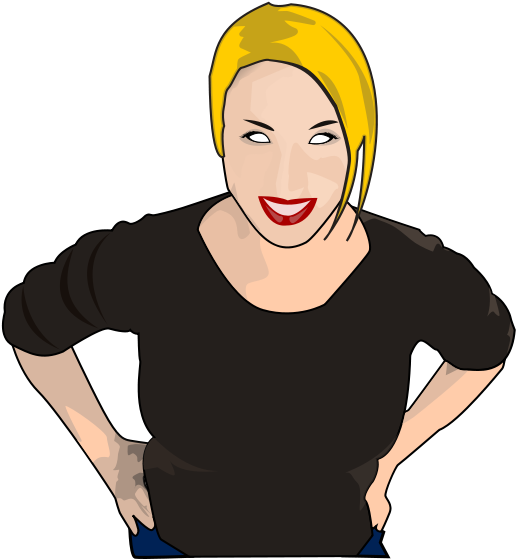 Women From Above Clipart Png (537x600), Png Download
