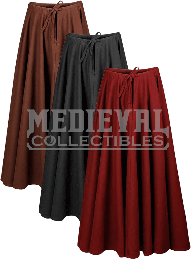 Red Skirt Medieval (850x850), Png Download