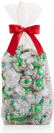 Milk Peppermint Cookie Lindor Truffles Gift Bag - Lindt (450x450), Png Download