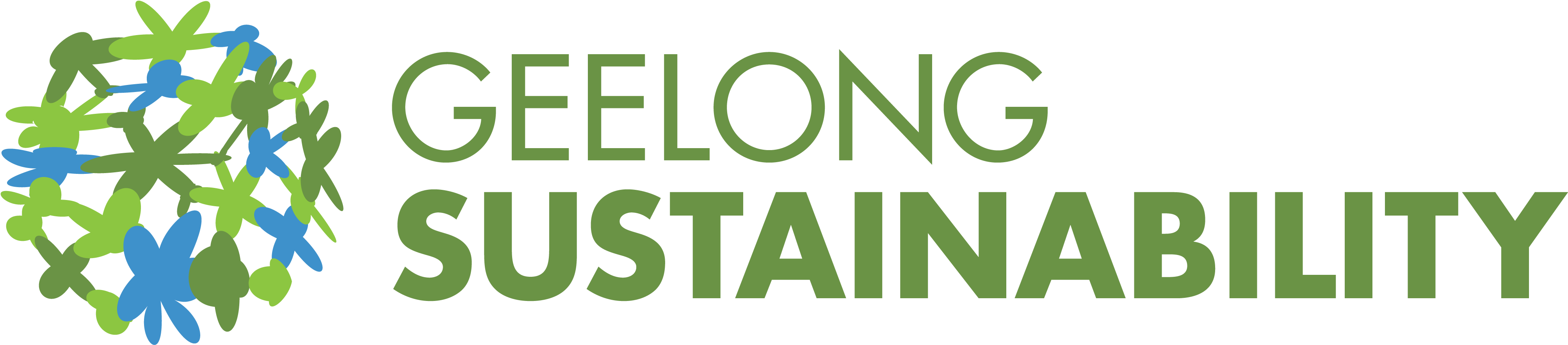 Geelong Sustainability - Geelong Sustainability Logo (4087x1017), Png Download
