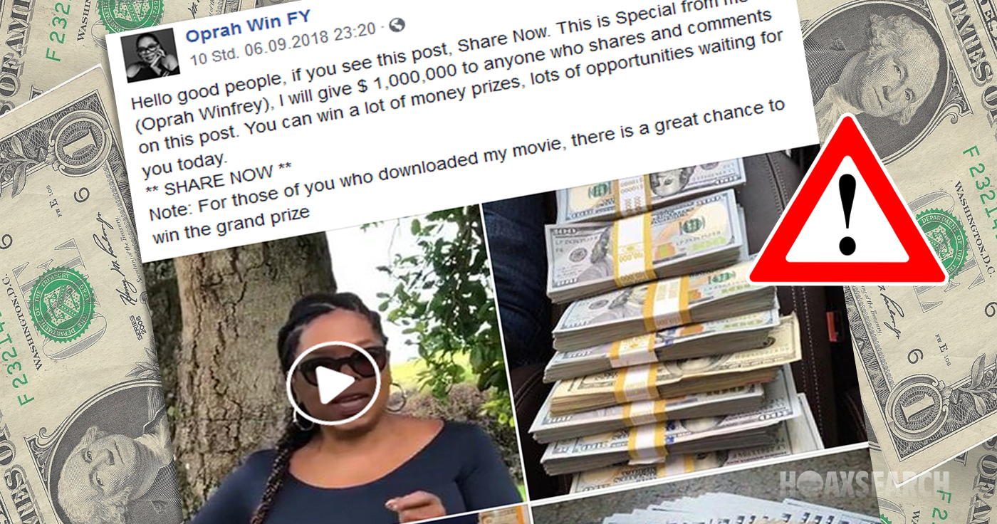 Watch Out For This Fake Oprah Account On Facebook - Eai Education Double-sided Jumbo Magnetic Quietshape (1400x736), Png Download