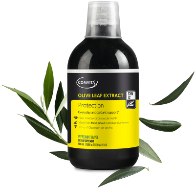 Propolis - Comvita Olive Leaf Complex (420x480), Png Download