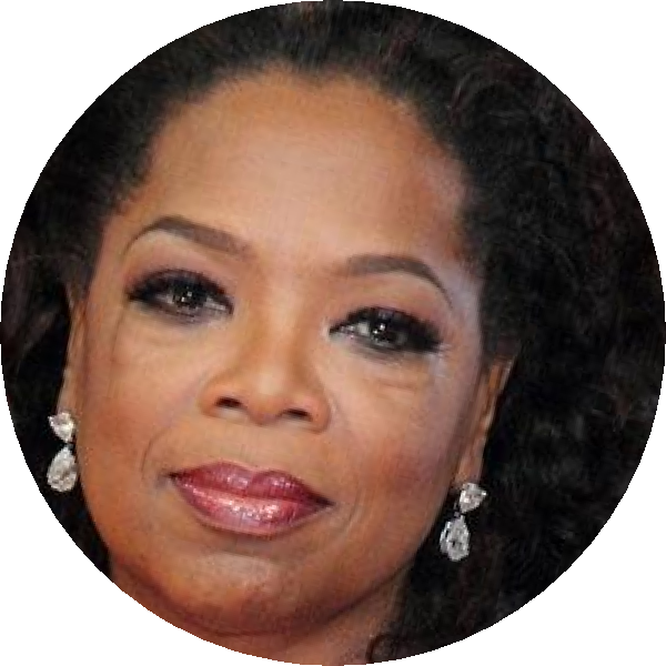 Oprah Winfrey 3 Edited @ 7 Months Ago - Damon J Gillespie Eyes (600x600), Png Download