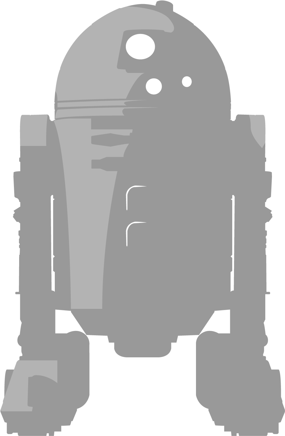 R2-d2 (1668x2085), Png Download