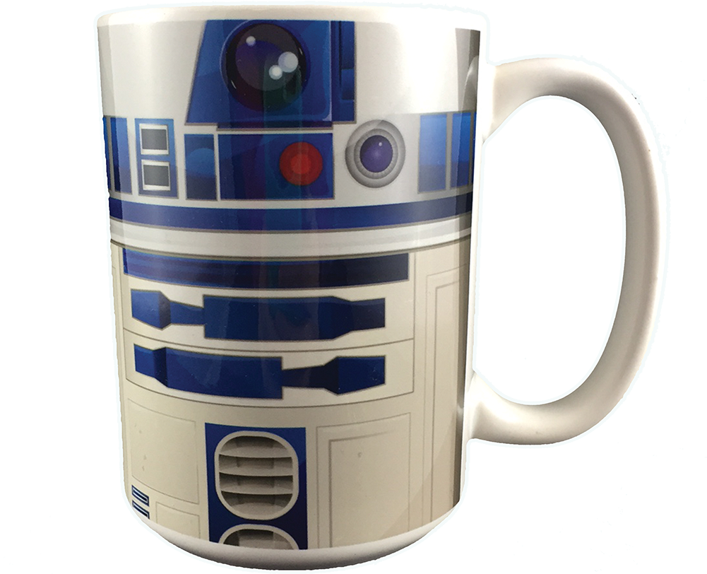R2d2 Character Mug - Star Wars R2-d2 Apron, White (1000x1000), Png Download