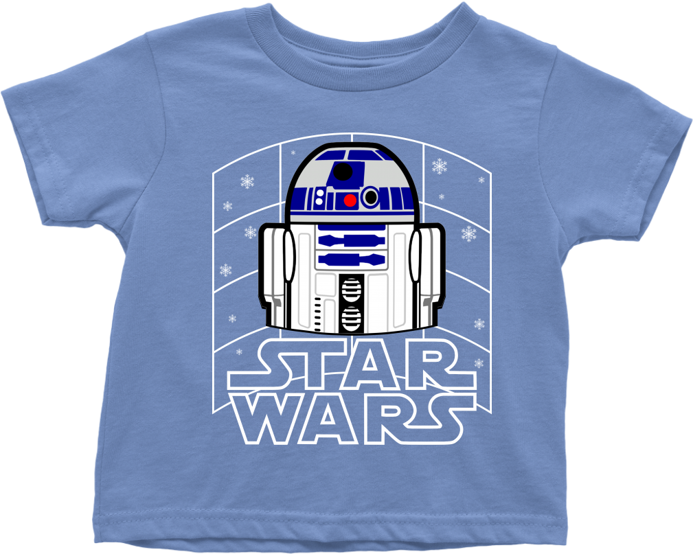 Toddler Boys Star Wars R2d2 Droid T Shirt - Star Wars (1024x1024), Png Download