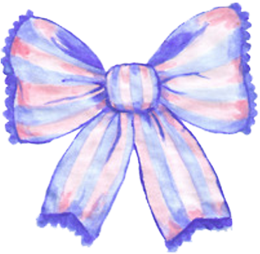Girlribbon - Purple Ribbon Tumblr Transparent (400x400), Png Download