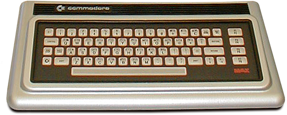 The New Commodore - Commodore Max Machine 1982 (599x270), Png Download